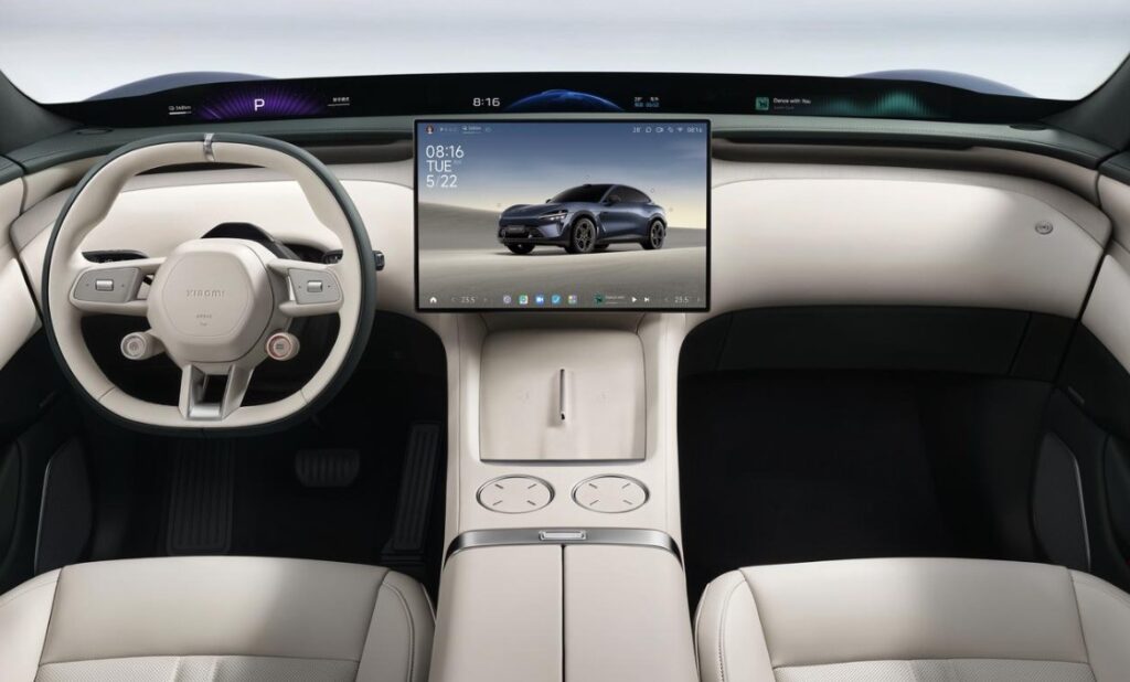 Xiaomi YU7 Electric SUV Interior Features